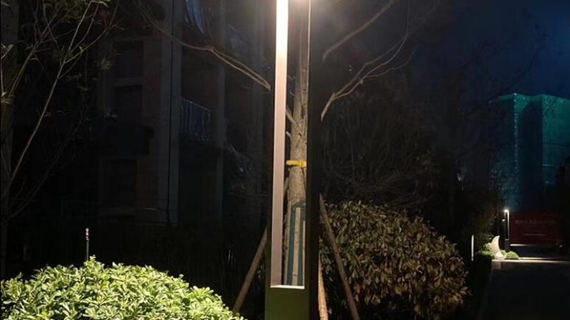 成都小区洗墙灯：如何选择合适的照明方案